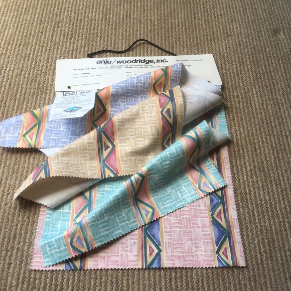 Teflon Covered Decorative Fabric. 4 Pcs. 12x14 eac - Picture 5 of 7